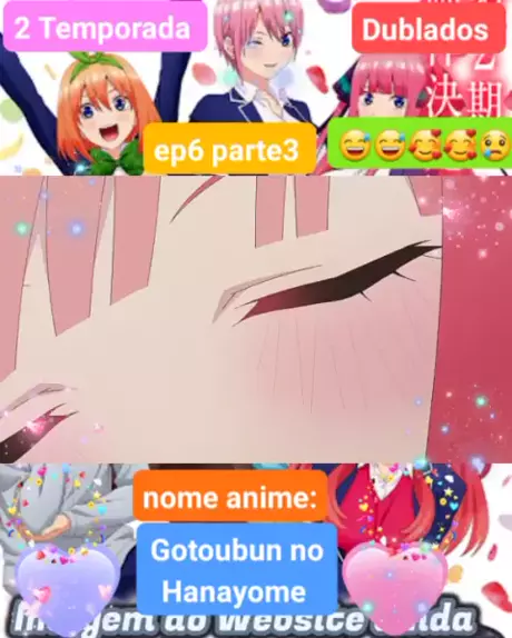 gotoubun no hanayome 1 temporada dublado